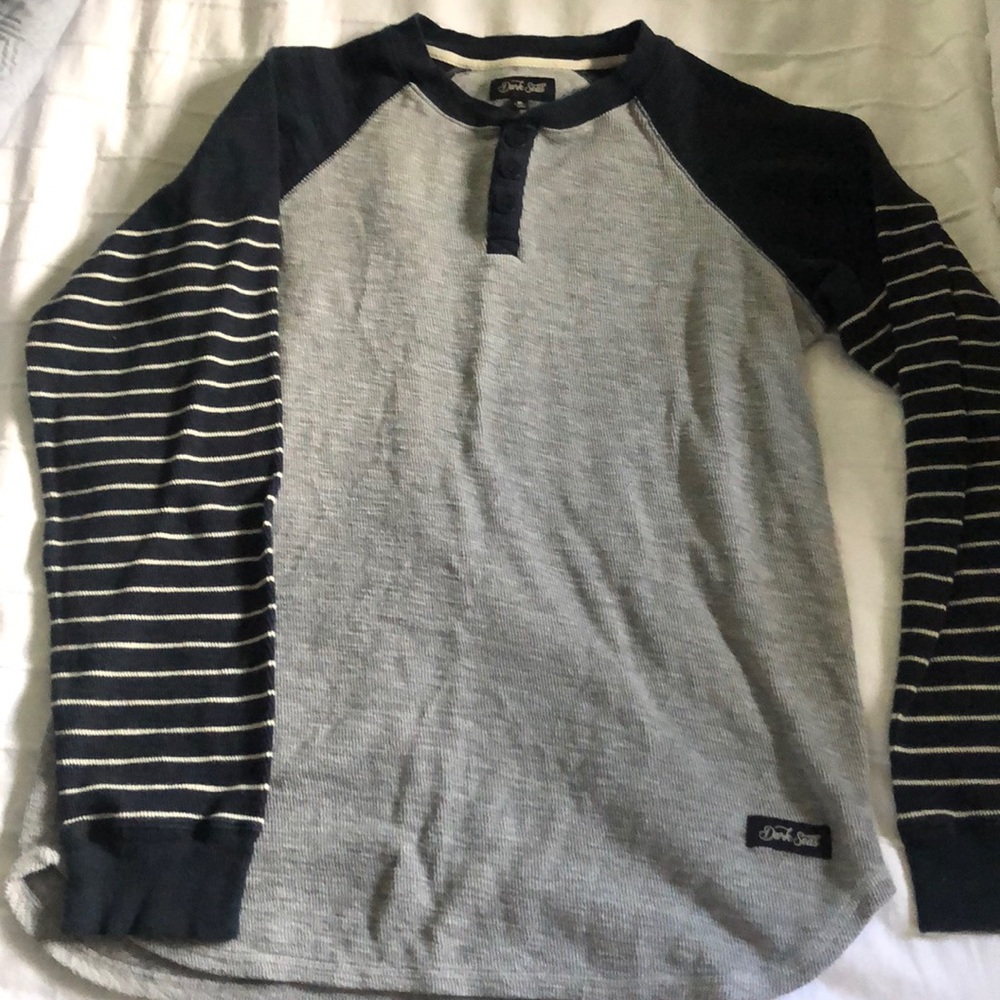 Dark seas waffle shirt